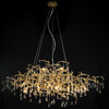 Миниатюра фото подвесная люстра loft it bijout 10067/1250 gd | 220svet.ru