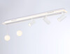 Миниатюра фото потолочный светодиодный светильник с пультом ду ambrella light comfort fl66201 | 220svet.ru
