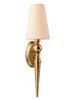 Миниатюра фото бра crystal lux per ap1 brass/beige | 220svet.ru