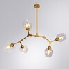 Миниатюра фото подвесная люстра arte lamp yuka a4103sp-5go | 220svet.ru