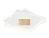 Миниатюра фото потолочный светодиодный светильник ambrella light linetech fl fl4790 wh/wd | 220svet.ru