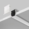 Миниатюра фото комплектующие к светодиодной ленте led strip алюминиевый профиль alm-2720-s-2m | 220svet.ru