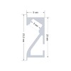 Миниатюра фото профиль встраиваемый apeyron 08-41 | 220svet.ru