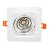 Миниатюра фото встраиваемый светодиодный светильник lumina deco ldc 8065-10w wt | 220svet.ru