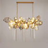 Миниатюра фото люстра 8898p/bl gold/smoky delight collection | 220svet.ru