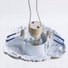 Миниатюра фото встраиваемый светильник arte lamp occhio a5285pl-1sg | 220svet.ru