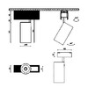 Миниатюра фото трековый светодиодный светильник designled sy-601202-bl-20-36-nw 004835 | 220svet.ru