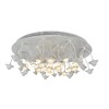 Миниатюра фото потолочная светодиодная люстра iledex darner c50068/16y wh | 220svet.ru