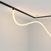 Миниатюра фото трековый светодиодный магнитный светильник maytoni tau tr101-2-50w3k-b | 220svet.ru