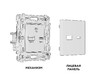 Миниатюра фото розетка usb+c ambrella volt quant alfa ma411010 | 220svet.ru