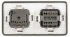 Миниатюра фото блок розетка с выключателем эра эксперт 11-7521-01 ip55 16a-10ax-250в горизонт. су белый б0063261 | 220svet.ru