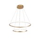 Миниатюра фото подвесная светодиодная люстра zortes ringolight zrs.33320.63c | 220svet.ru
