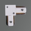 Миниатюра фото коннектор l-образный reluce rl 06038 corner connector wt | 220svet.ru