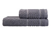 Миниатюра фото полотенце наполи серое 70*140 garda decor 119val-arg70140-pol ser | 220svet.ru