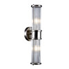Миниатюра фото настенный светильник delight collection claridges 2 nickel | 220svet.ru