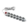 Миниатюра фото удлинитель mono electric 6гн 2м с/з 150-011001-612 | 220svet.ru