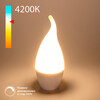 Миниатюра фото светодиодная лампа свеча на ветру dimmable cw35 7w 4200k e14 elektrostandard ble1450 | 220svet.ru