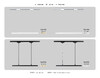 Миниатюра фото трековый однофазный подвесной светодиодный светильник ambrella light track system gl6782 | 220svet.ru