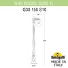 Миниатюра фото садово-парковый фонарь fumagalli gigi bisso/g300 1l g30.156.s10.aze27 | 220svet.ru