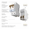 Миниатюра фото автоматический выключатель 2p 20a c 6ка werkel w902p206 | 220svet.ru