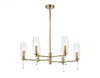 Миниатюра фото люстра на штанге ambrella light high light lh55201 | 220svet.ru