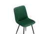 Миниатюра фото стул на металлокаркасе woodville дани зеленый (zd 667) / черный np 632301 | 220svet.ru
