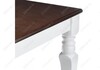 Миниатюра фото стол деревянный provance white / oak | 220svet.ru