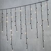 Миниатюра фото гирлянда бахрома 3,2 x 0,9м тепло-белая 220в  провод черный ip65 ltc eco168blw-1-2ww | 220svet.ru