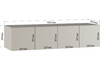 Миниатюра фото антресоль woodville кротос 160 кашемир 679679 | 220svet.ru