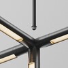 Миниатюра фото подвес на жёстком основании с потолочной чашей maytoni shelf ca030c-sl-l500-b | 220svet.ru