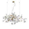 Миниатюра фото люстра 10881p/l800 gold/white delight collection | 220svet.ru