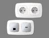 Миниатюра фото рамка 5-постовая ambrella volt omega ecta of140125 | 220svet.ru