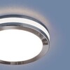 Миниатюра фото встраиваемый светодиодный светильник elektrostandard dskr80 5w 4200k ch хром 4690389041310 | 220svet.ru
