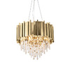 Миниатюра фото подвесная люстра delight collection barclay l4 gold | 220svet.ru