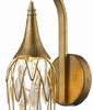 Миниатюра фото подвесной светильник goddess tears 1 gold | 220svet.ru