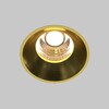 Миниатюра фото встраиваемый светодиодный светильник maytoni round dl058-7w3k-trs-bs | 220svet.ru