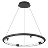 Миниатюра фото подвесной светодиодный светильник с пультом ду odeon light cayon 7001/55l | 220svet.ru