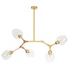 Миниатюра фото подвесная люстра arte lamp yuka a4103sp-5go | 220svet.ru