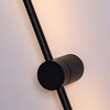 Миниатюра фото настенный светодиодный светильник arte lamp atmos a5409al-1bk | 220svet.ru
