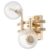 Миниатюра фото бра crystal lux ap2 gold | 220svet.ru