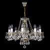 Миниатюра фото подвесная люстра artglass cassidy viii. ce | 220svet.ru