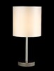 Миниатюра фото настольная лампа crystal lux lg1 nickel | 220svet.ru