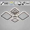 Миниатюра фото светильник потолочный reluce 09838-0.3-04 wh | 220svet.ru