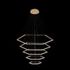 Миниатюра фото подвесной светодиодный светильник loft it ring 10016/5 | 220svet.ru