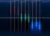 Миниатюра фото уличная светодиодная гирлянда (11122) uniel занавес падающие звезды 220v разноцветный uld-e2405-240/dtk multi ip44 meteor | 220svet.ru
