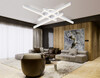 Миниатюра фото потолочный светодиодный светильник с пультом ambrella light comfort fl6281 | 220svet.ru