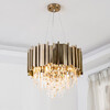 Миниатюра фото подвесная люстра delight collection barclay l4 gold | 220svet.ru