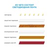 Миниатюра фото светодиодная лента ogm 4,8w/m 60led/m 3528smd теплый белый 25m sl-08 | 220svet.ru