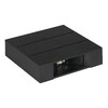 Миниатюра фото уличный настенный светильник uniel ulu-p31b-4w/4000k ip65 black ul-00013619 | 220svet.ru