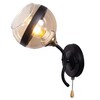 Миниатюра фото бра imex md.3595-1-w coffee+fgd | 220svet.ru